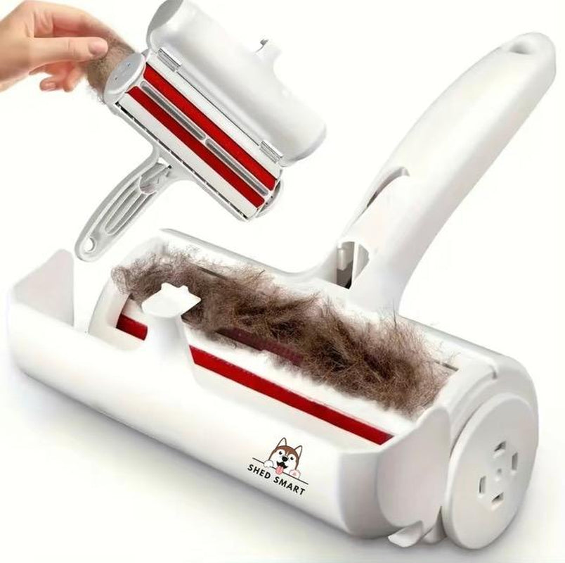Reusable Pet Hair Roller Remover for Furniture, Carpet, and Car Seats - Dog & Cat Hair Remover